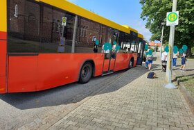 Bild der Petition: Wir möchten eine geschützte und sichere Bushaltestelle für die Grundschule "Am Markt" in Laubusch