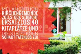 Bild der Petition: Wir retten die evangelische Kita in Zollstock vor der Schließung!!!