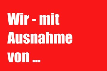 Billede af andragendet "Wir sind das Volk"-Ausnahmen in Demo-Auflagen