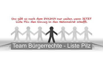 Immagine della petizione Wir wollen dass Peter Kolba und sein Team Bürgerrechte weiterarbeiten kann!