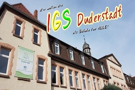 Снимка на петицията:Wir wollen die IGS Duderstadt als Schule für ALLE