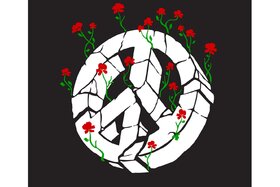 Dilekçenin görseli: Wir wollen Frieden!