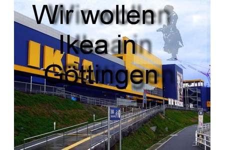 Φωτογραφία της αναφοράς:Wir wollen IKEA in Göttingen