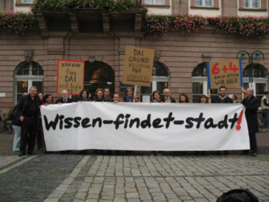 Kép a petícióról:Wissen-findet-Stadt: 330.000 Euro für das DAI Heidelberg!