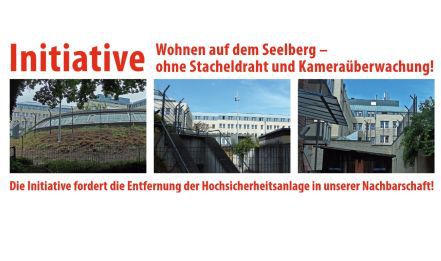 Foto della petizione:Wohnen auf dem Seelberg - ohne Stacheldraht und Kameraüberwachung!