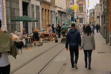 Image of the petition Wolstraat Autovrij na 11.00u: Veilig Wandelen & Winkelen