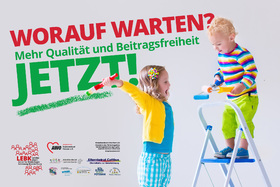Foto da petição:Worauf warten? Mehr Qualität und Beitragsfreiheit – JETZT!