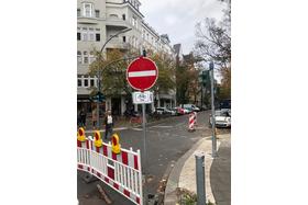 Kuva vetoomuksesta:Xantener Straße dauerhaft zur Einbahnstraße machen