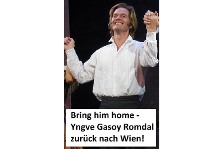 Bild der Petition: Yngve Gasoy Romdal zurück auf die Wiener Musicalbühne!