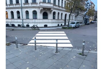 Image of the petition ZEBRASTREIFEN - Friedrich-Ebert-Strasse Ecke Gustav-Adolf-Strasse