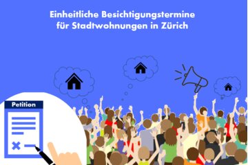 Image de la pétition Zeit und Nerven sparen: Einheitliche Wohnungsbesichtigung in der Stadt Zürich