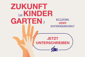 Bild på petitionen:Zukunft im Kindergarten - Bildung oder Aufbewahrung?