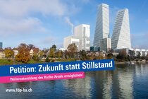 Bild der Petition Zukunft statt Stillstand – Weiterentwicklung des Roche-Areals ermöglichen!