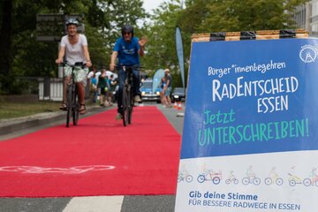 Bild der Petition Zukunftsfähige Verkehrswege statt Stillstand bei der Essener Mobilitätswende #RettetDenRadEntscheid