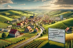 청원서 이미지: Zusammen, was zusammen gehört. Den Altkreis Leonberg zurückbringen.