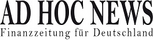 Ad Hoc News 'nin basın logosu