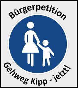 Logo Interessengemeinschaft "Gehweg Kipp"