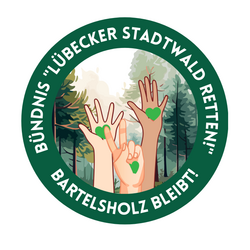 ロゴ Bündnis - Lübecker Stadtwald retten!