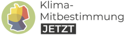 Logotip Klima-Mitbestimmung JETZT