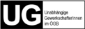 Logoja e organizimit UG - Unabhängige GewerkschafterInnen im ÖGB