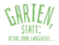 Логотип Initiative "Garten statt..."
