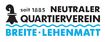 Logo van de organisatie Neutraler Quartierverein Breite-Lehenmatt