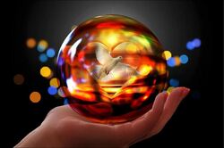 Logo Bürgerinitiative "Ruhland - gestern, heute, morgen ", Etheconstiftung, IPPNW, 