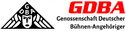 Logoen til organisasjonen Genossenschaft Deutscher Bühnen-Angehöriger (GDBA) e. V.