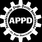 Logotipo da organização Anarchistische Pogo-Partei Deutschlands (APPD)