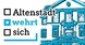 Organizacijos Bürgerinitiative "Altenstadt Wehrt Sich" logotipas