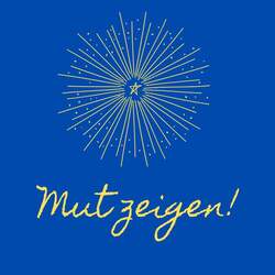 Logo Initiative "Mut zeigen!"