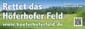 Organizācijas Bürgerinitiative Höferhofer Feld logotips