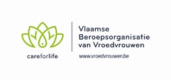Logotipo Vlaamse Beroepsorganisatie van Vroedvrouwen vzw