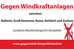 Λογότυπο Initiative Gegenwind Stargarder Land