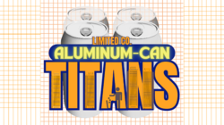 Logo Aluminum-can Titans