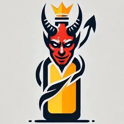 Logo TikTok König Alkohol