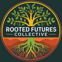 Rooted Futures Collective логотипі