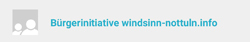 Logotip Bürgerinitiative windsinn-nottuln.info