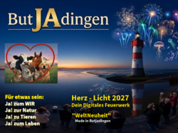 Logo Touristik Butjadingen e. V. u. IG "Herz Licht ButJAdingen"