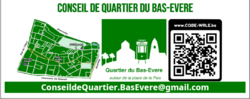 Logo Conseil de Quartier du Bas-Evere