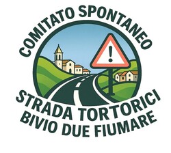Logo COMITATO  SPONTANEO   “STRADA  TORTORICI – BIVIO DUE FIUMARE”