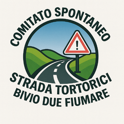 Logo COMITATO  SPONTANEO   “STRADA  TORTORICI – BIVIO DUE FIUMARE”