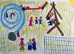 Лого Initiative „Rettet den Rotdornweg-Spielplatz“