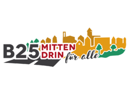 Logo B25-mittendrin