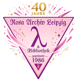 Logo ROSA ARCHIV & Bibliothek - gegr. 1986 in Leipzig