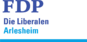 Logotipas FDP.Die Liberalen Arlesheim