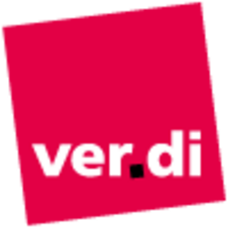 Logo Vereinte Dienstleistungsgewerkschaft ver.di